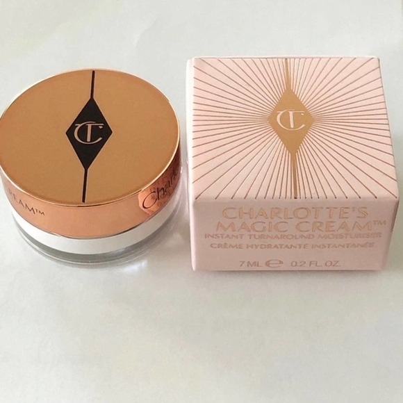 Charlotte Tilbury Mini Magic Cream Instant Turnaround Moisturizer 7mL NIB - Picture 9 of 12